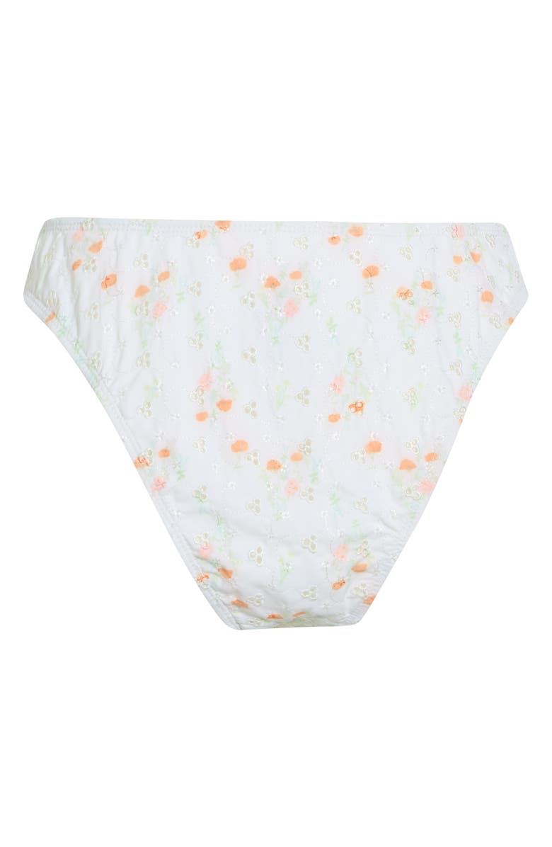 Dippin Daisys Nocturnal Cheeky Bikini Bottoms, Alternate, color, Rosewater