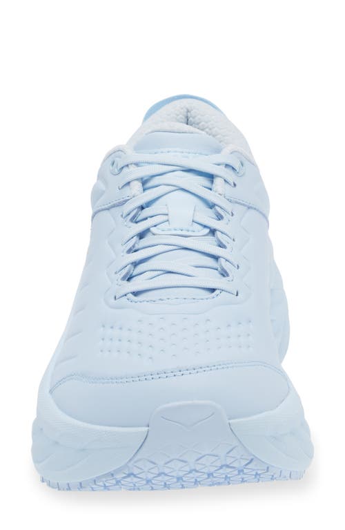 Hoka Bondi Sr Wide Water Resistant Running Shoe In Blue