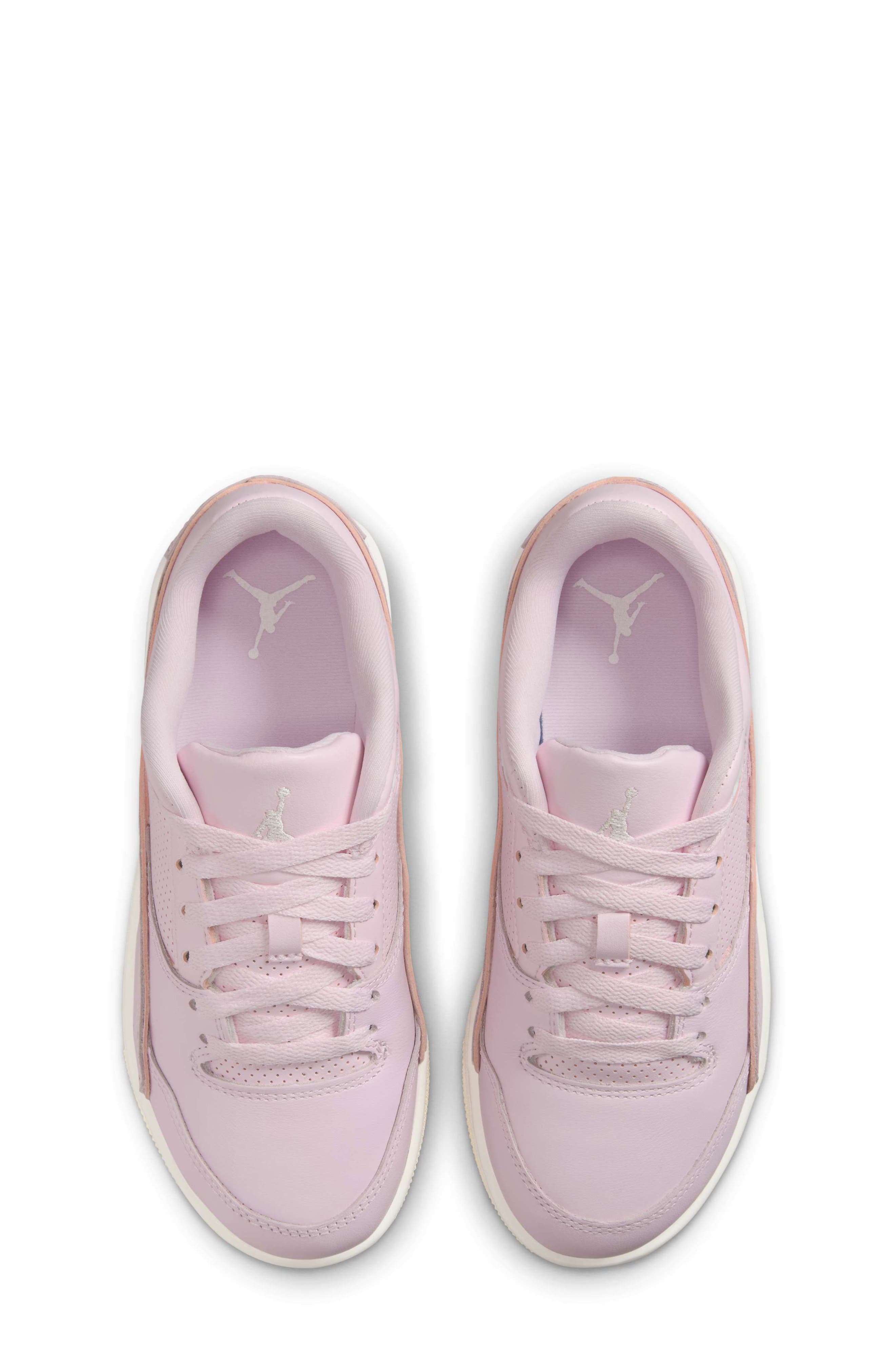 Flight Sneaker, Alternate, color, PINK FOAM/ MUSLIN/ SAIL
