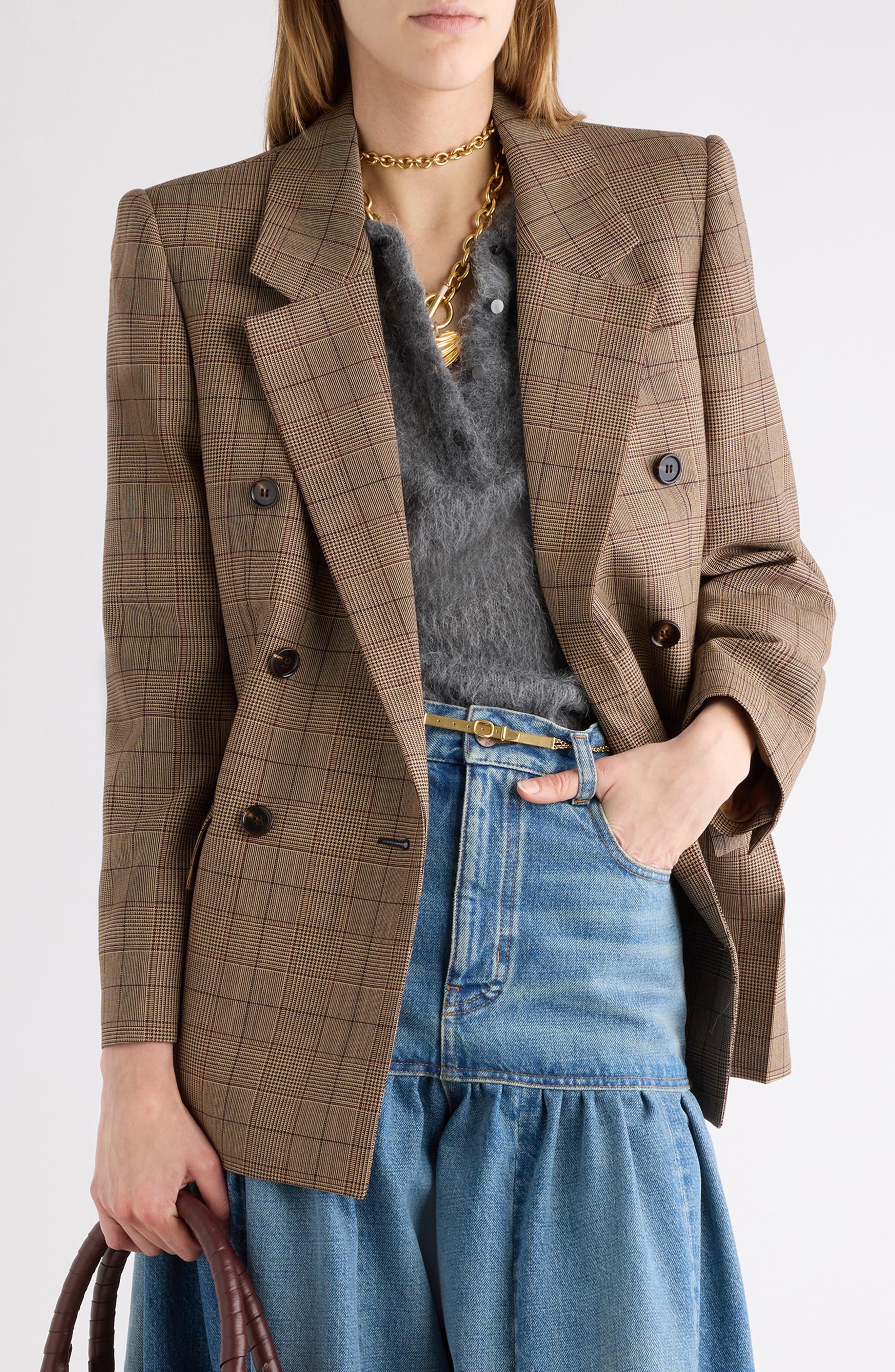 selected BROWN/ BEIGE