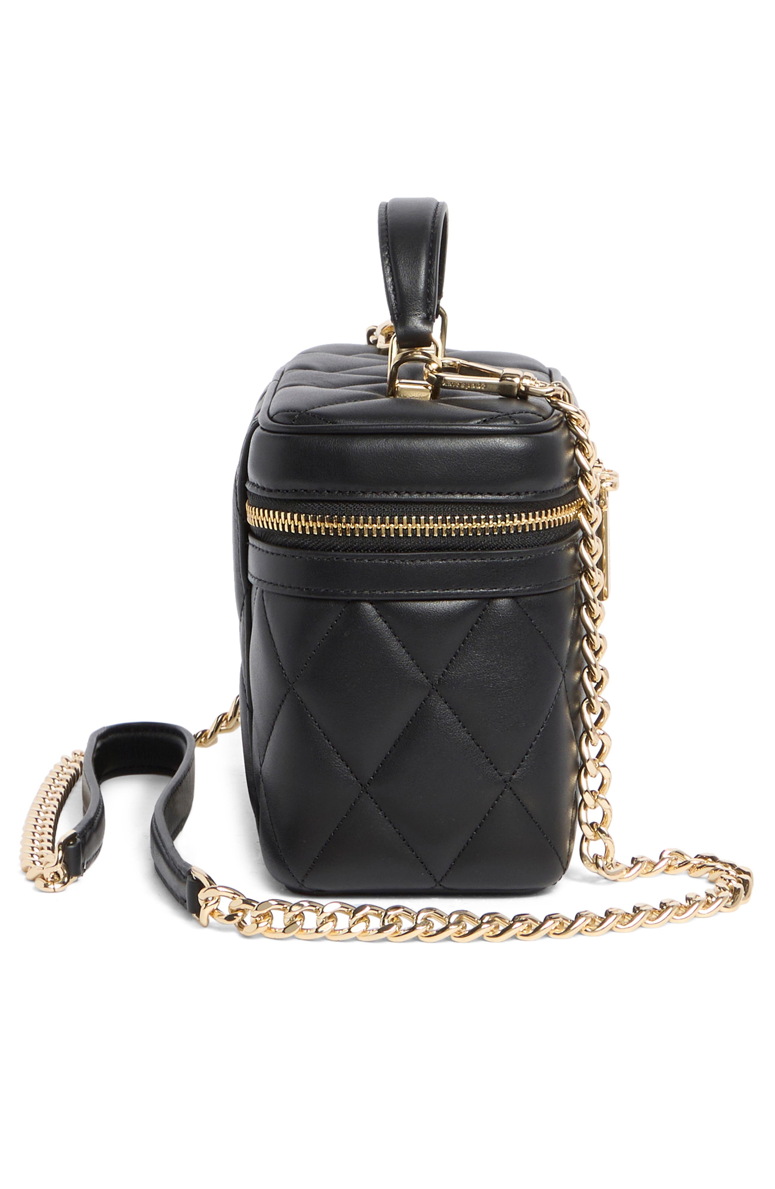 Kate Spade New York Carey Quilted Leather Crossbody Trunk, Alternate, color, 