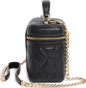 Carey Quilted Leather Crossbody Trunk