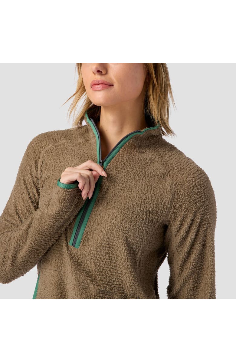 Backcountry Highliner Primaloft Air-Perm Fleece 1/4-Zip - Women's, Alternate, color, Fallen Rock