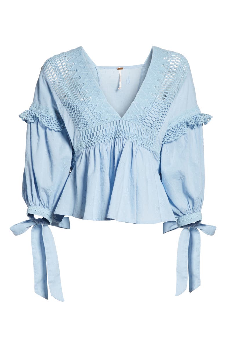 Free People Drive You Mad Blouse, Alternate, color, 