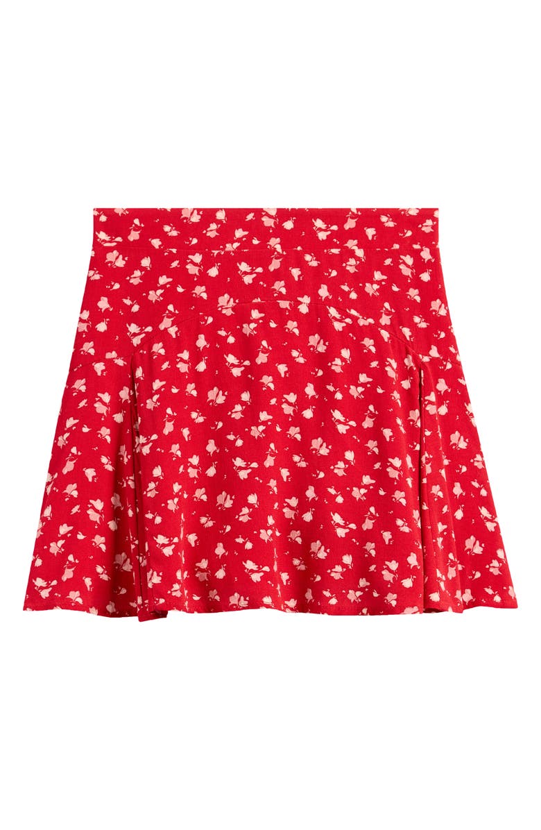 Nordstrom Kids' Floral Skirt, Main, color, Red Savvy Petal Mix
