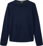 John Varvatos Montclair Mesh Stitch Organic Cotton Blend Sweater