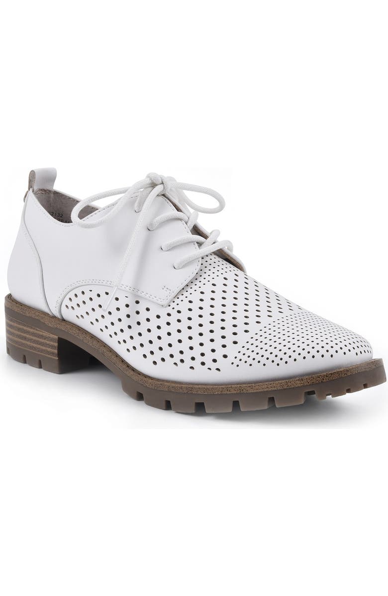 White Mountain Footwear Dream On Perforated Oxford, Main, color,