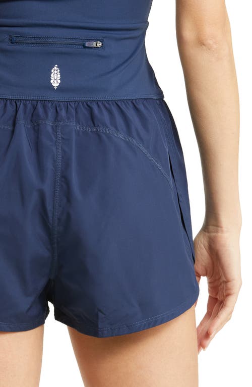Free People Righteous Sleeveless Romper In Blue