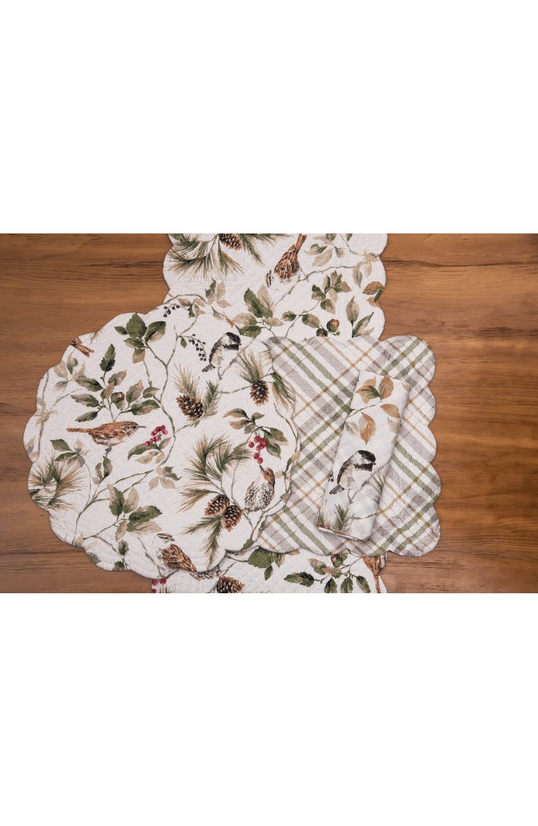 C&F Home Mira Songbird Placemats Set of 6 13" x 19", Alternate, color, 