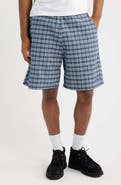 Carhartt Work In Progress Kander Plaid Cotton Shorts