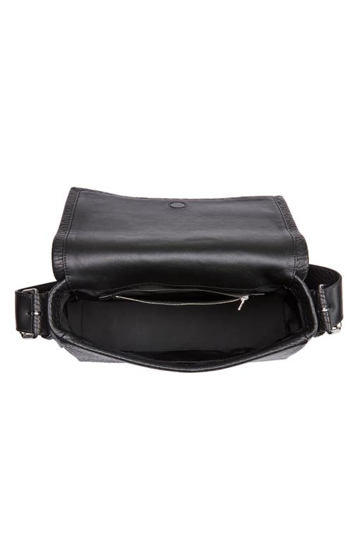 Alexander Wang Medium Ricco Leather Shoulder Bag In 001 Black