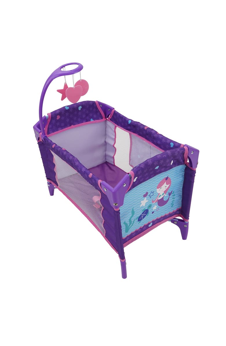 509 Mermaid Dream n
 Fun Doll Play Yard W/ Mobile, Alternate, color, Multicolored