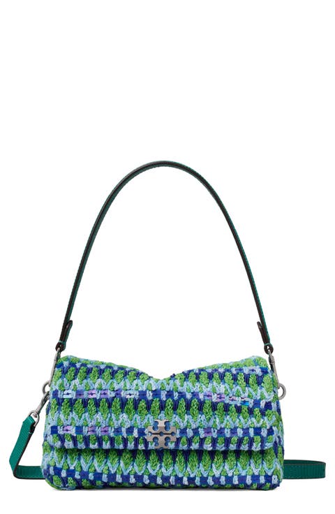 Small Charlie Beaded Shoulder Bag