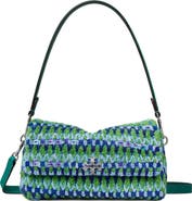 Tory Burch Small Charlie Beaded Shoulder Bag