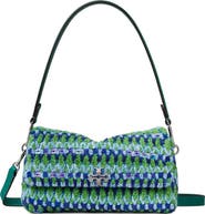 Tory Burch Small Charlie Beaded Shoulder Bag