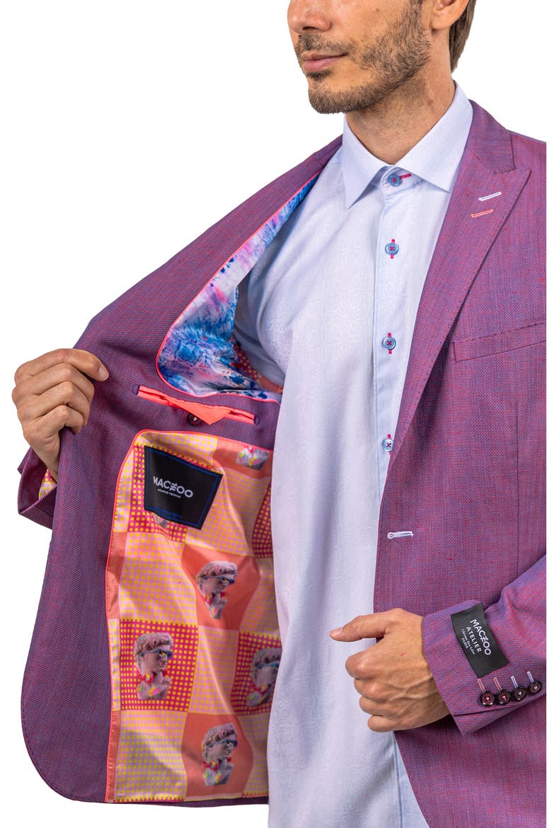 Descartes Motionred Sport Coat, Alternate, color, RED MULTI