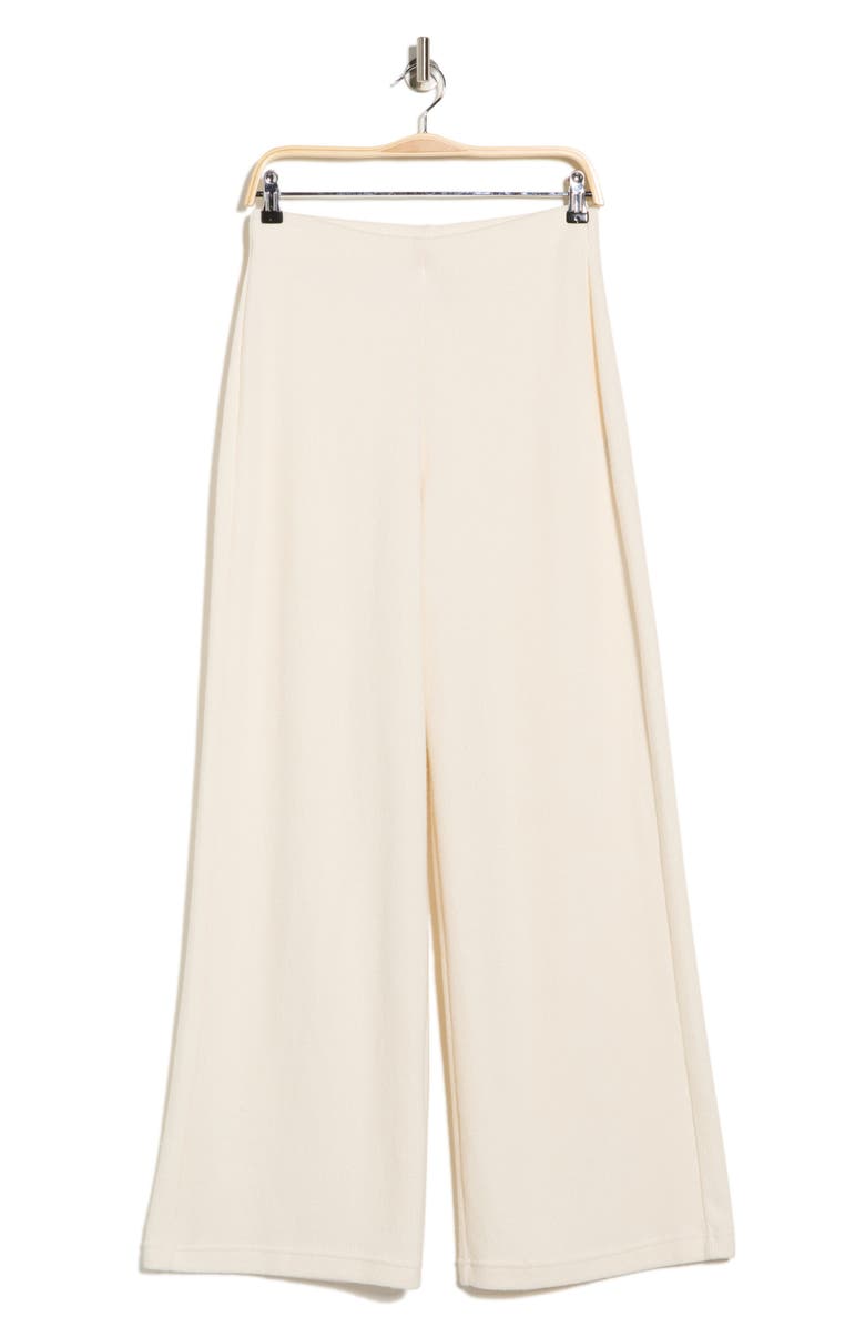 DKNY Jeans High Waist Wide Leg Pants, Main, color, Eggnog