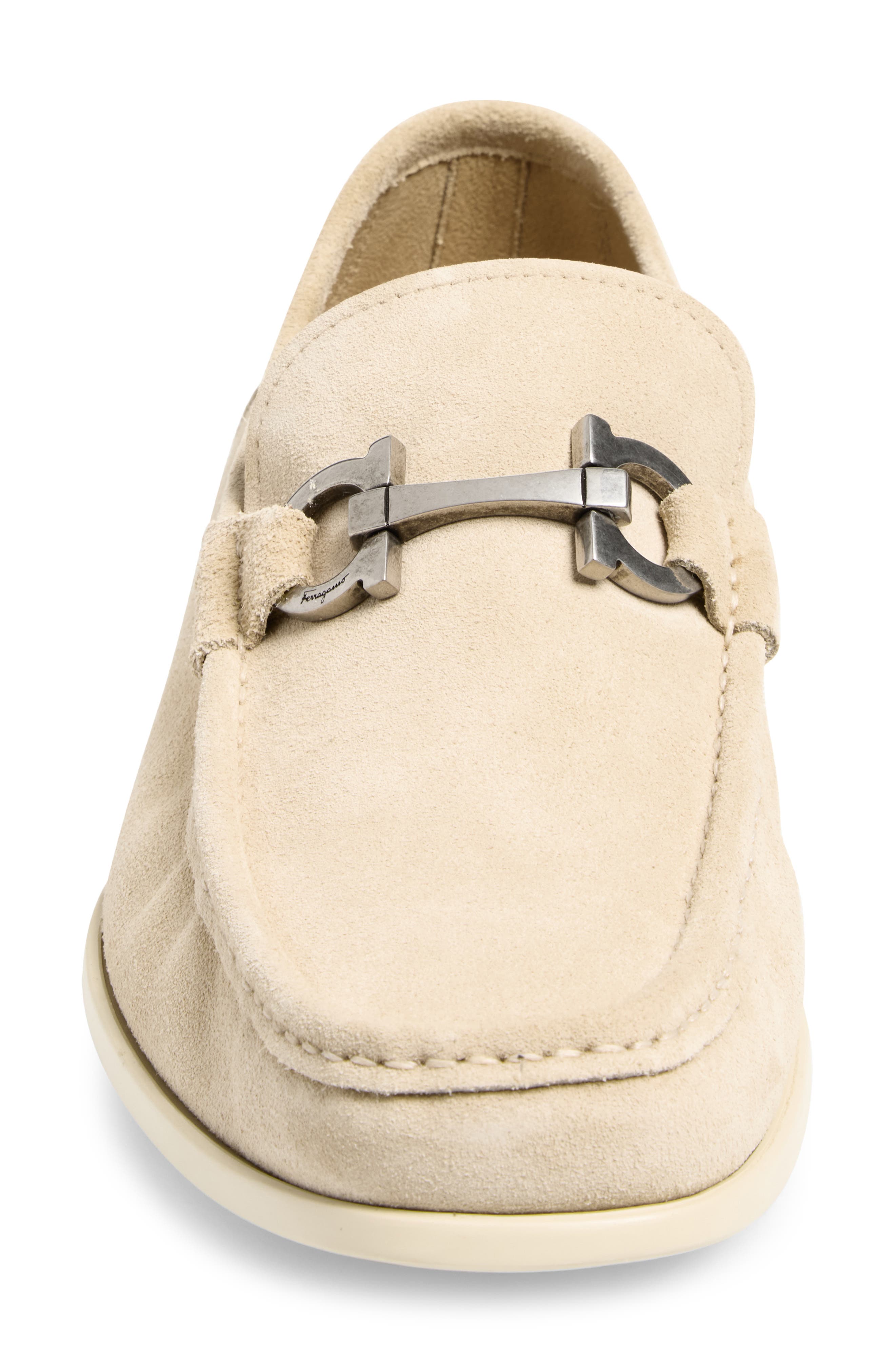 Grandioso Double Gancio Bit Loafer, Alternate, color, ECRU BISCOTTO 00629