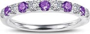 Lafonn Simulated Diamond Birthstone Band Ring
