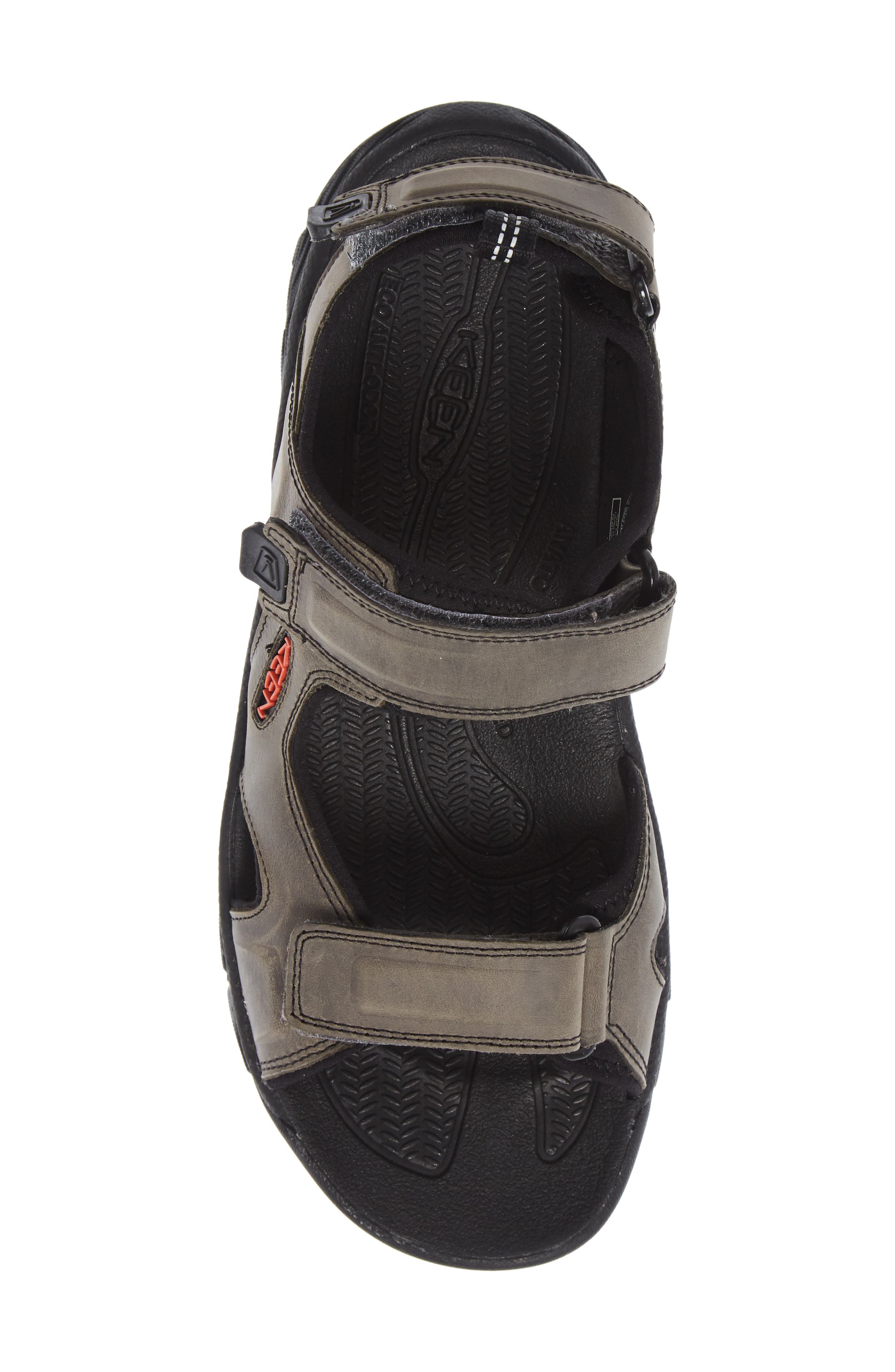 Targhee III Sandal, Alternate, color, GREY/ BLACK