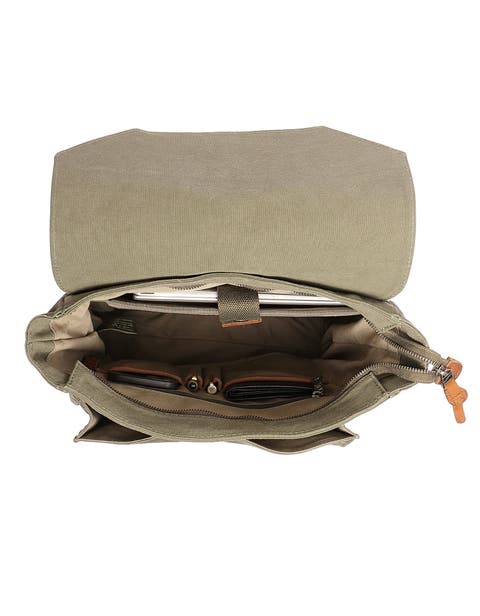 Sunny Trail Canvas Laptop Backpack