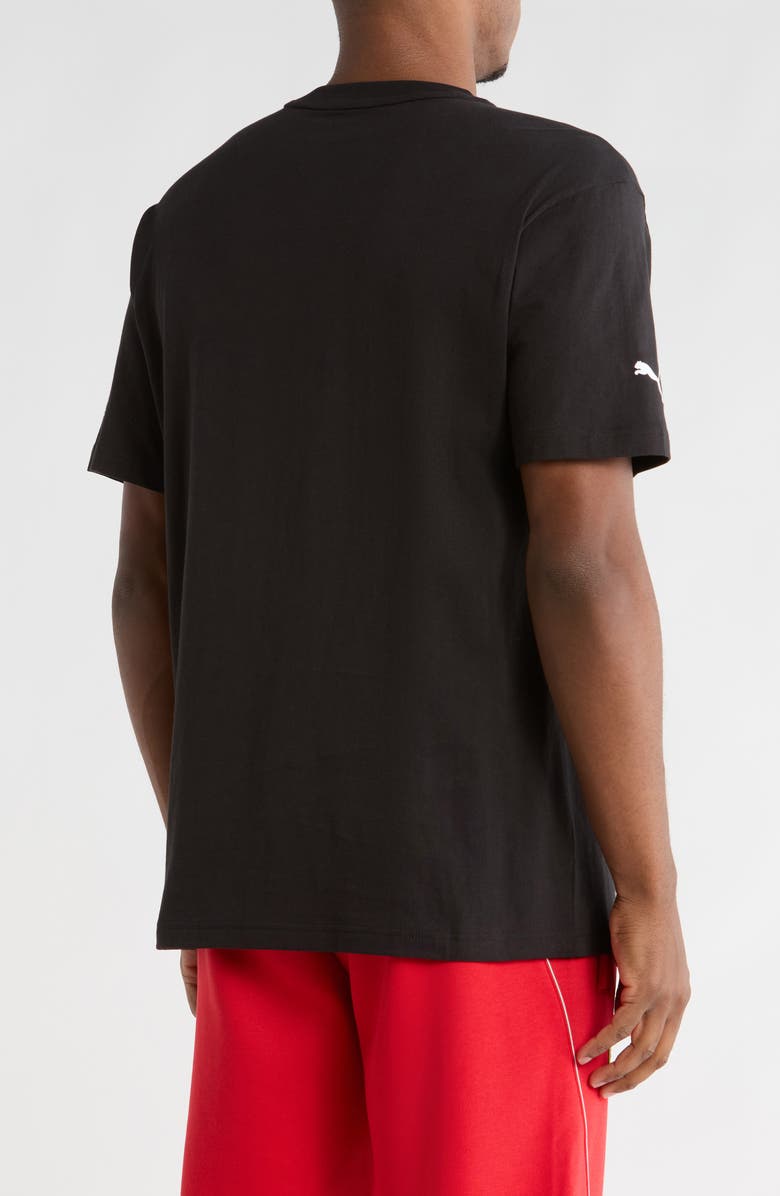 PUMA x BMW M Motorsport Stacked Lux Logo Graphic T-Shirt, Alternate, color, Puma Black