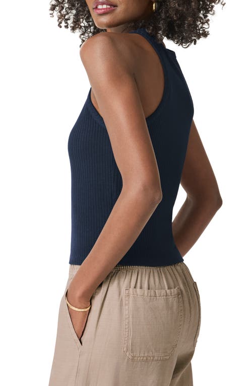 Splendid Supersoft Rib Tank In Navy