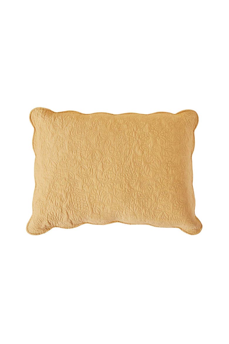 Christiana Honey Quilt Bedding Collection, Alternate, color, Yellow