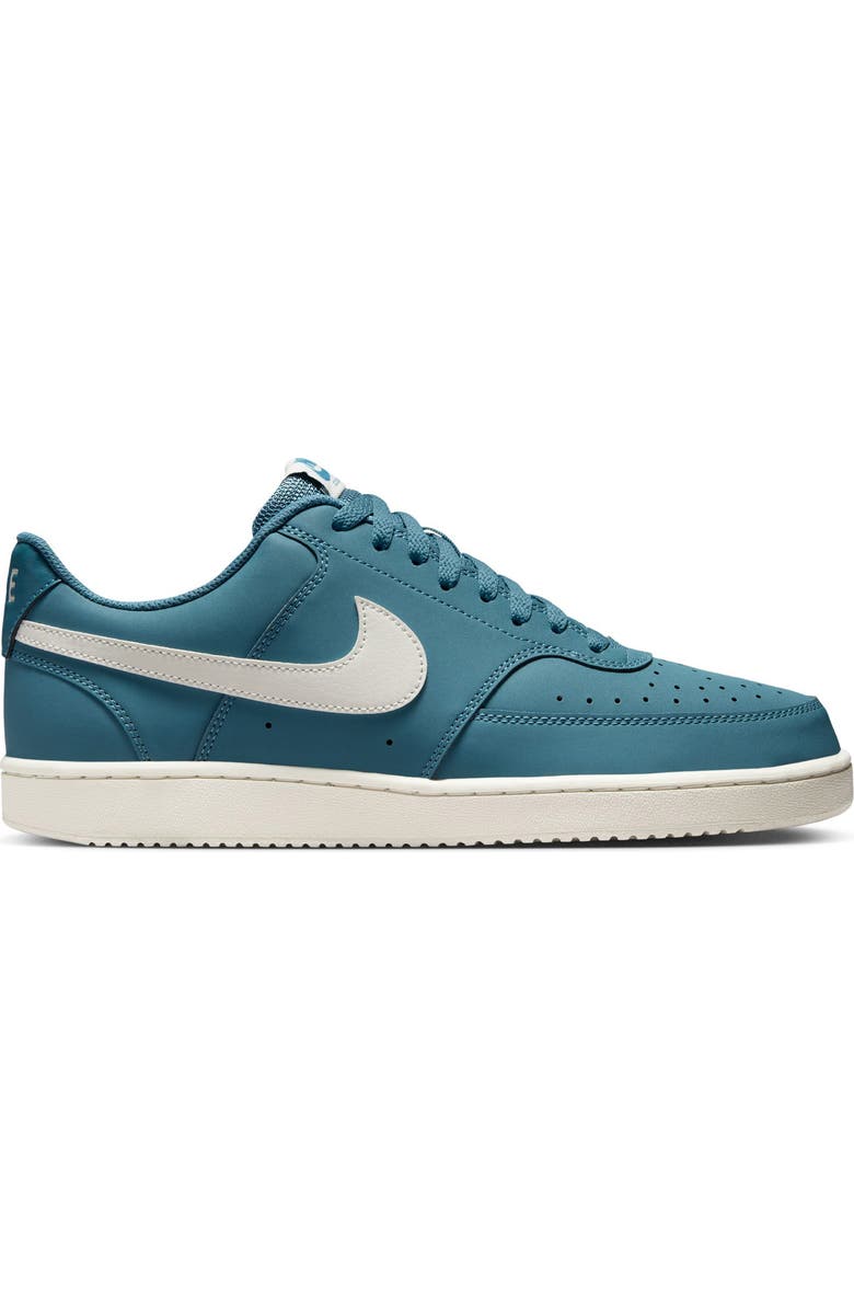 Nike Court Vision Low Sneaker, Alternate, color, Smokey Blue/ Sail
