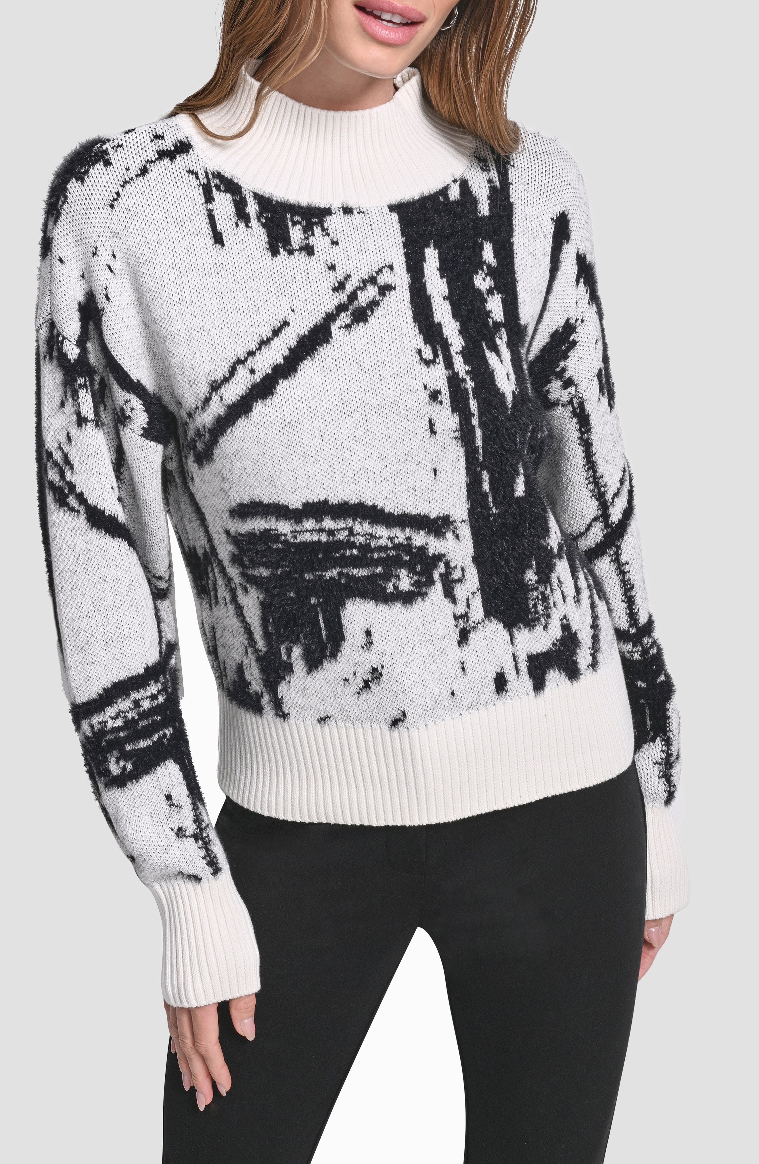 Oversize Intarsia Sweater