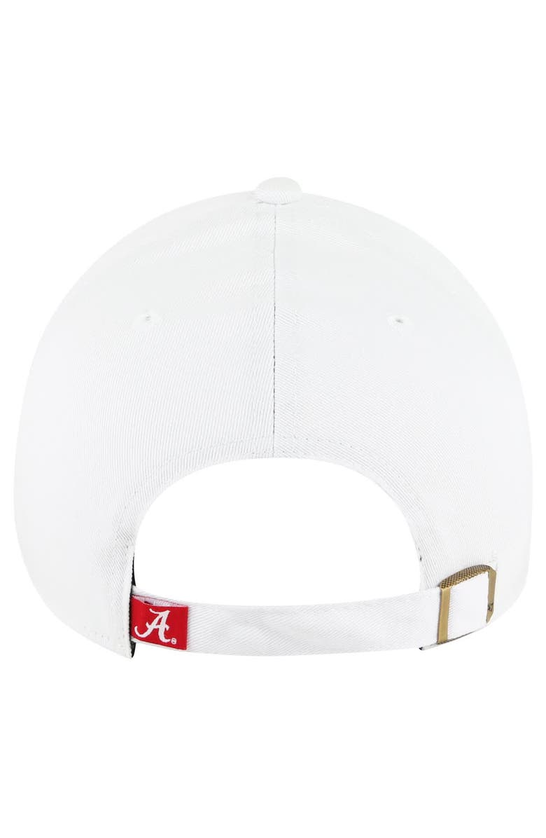 '47 Women's '47 White Alabama Crimson Tide Pensacola Clean Up Adjustable Hat, Alternate, color, White