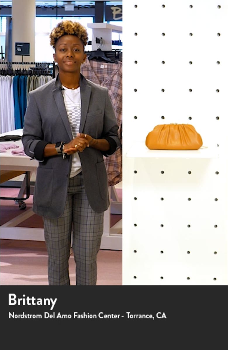 Soft Faux Leather Clutch, sales video thumbnail