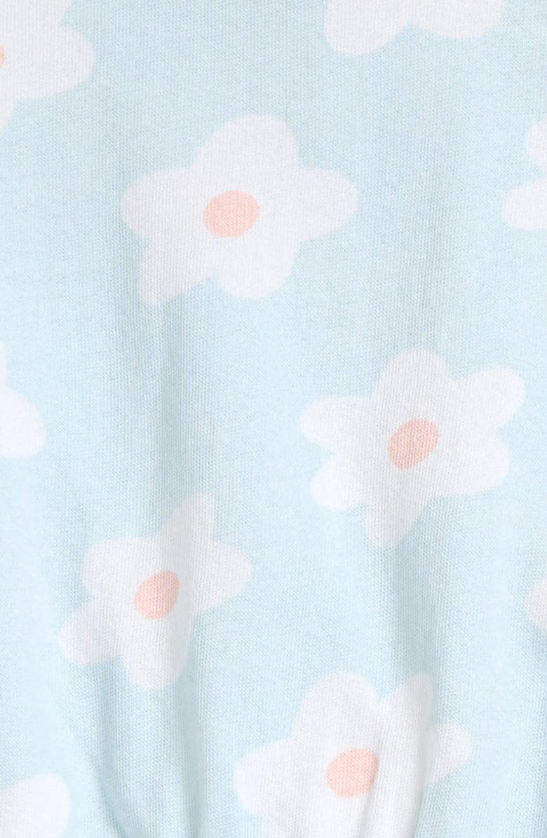 Tucker + Tate Kids' Relaxed Fit Crewneck Sweatshirt & Leggings Set, Alternate, color, Blue Danny Floral- Pink