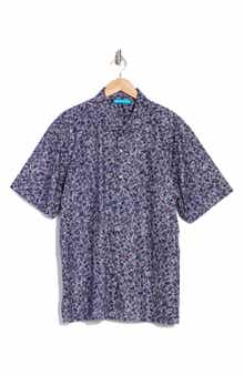 Tori Richard Fish Finder Short Sleeve Cotton Button-Up Shirt