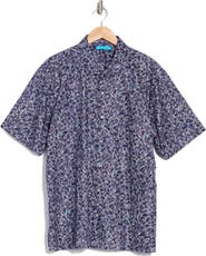 Tori Richard Fish Finder Short Sleeve Cotton Button-Up Shirt