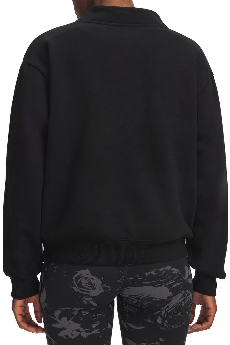 Icon Sama Fleece Mock Neck Sweatshirt, Alternate, color, ULTIMATE BLACK