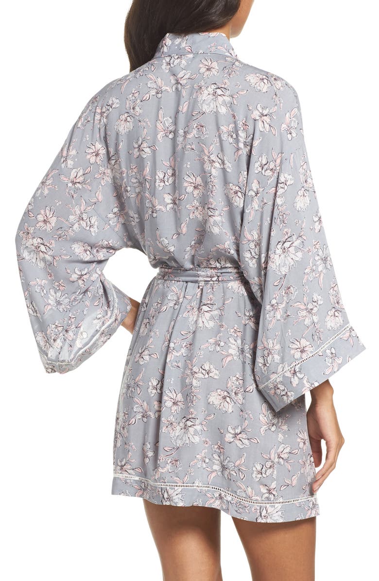 Nordstrom Lingerie Sweet Dreams Print Robe, Alternate, color, 