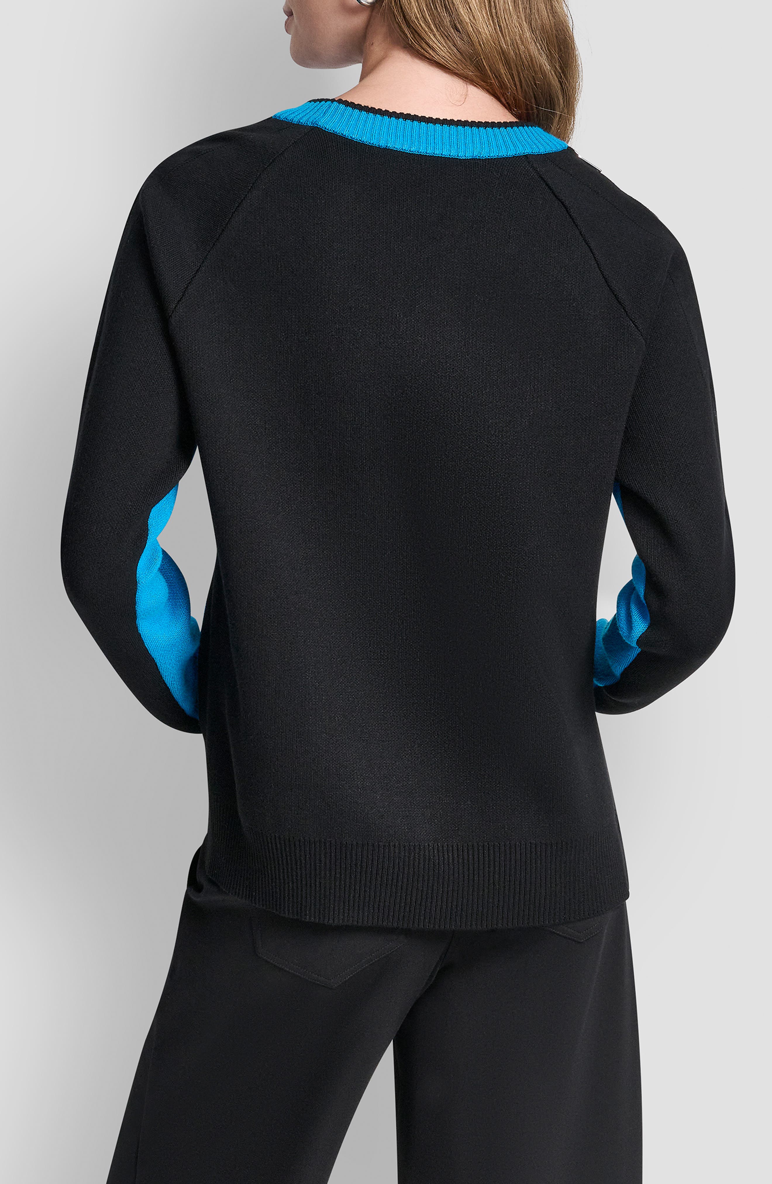Contrast Crewneck Sweater - image 4