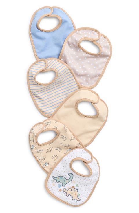 6-Pack Dinos Bibs (Baby)