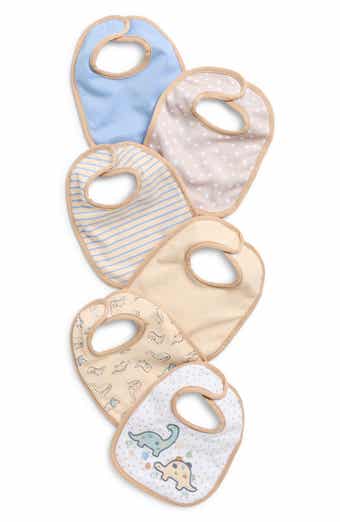Little Me 6-Pack Dinos Bibs