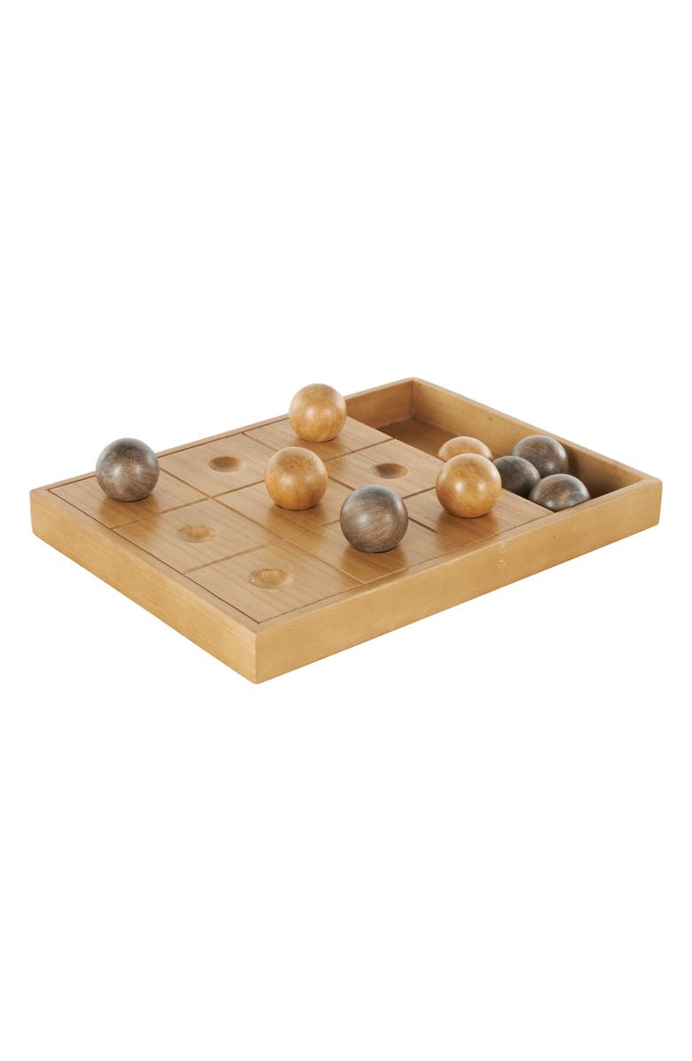 UMA Modern Tic Tac Toe Set, Main, color, Brown