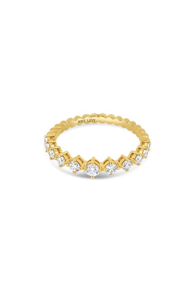18K Mykonos Diamond Stackable Ring (Online Trunk Show), Alternate, color, 18K YELLOW GOLD/ DIAMOND