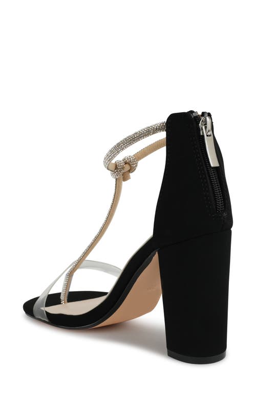Touch Ups Sienna T-strap Sandal In Black