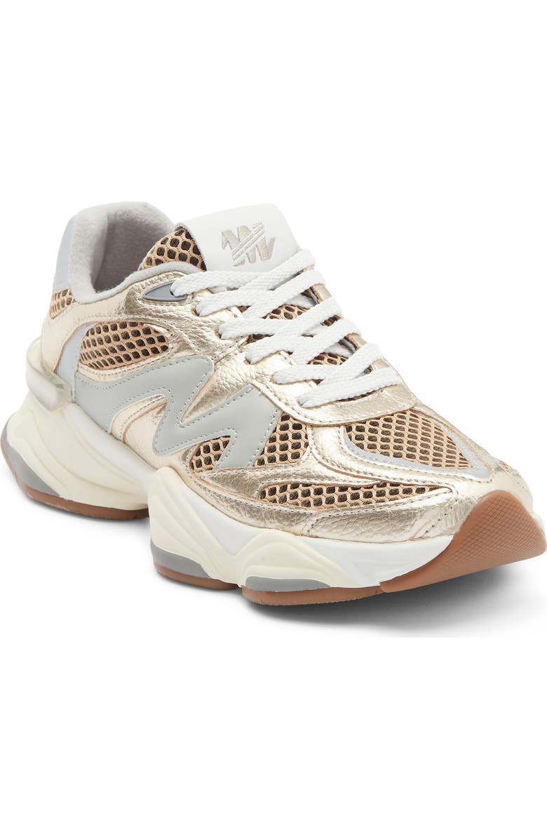 Steve Madden Sebi Sneaker, Main, color, Gold Multi