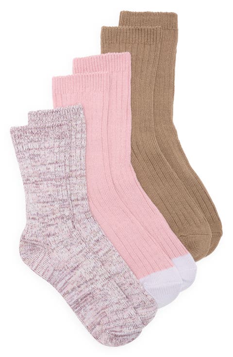 Assorted Marled 3-Pack Boot Socks