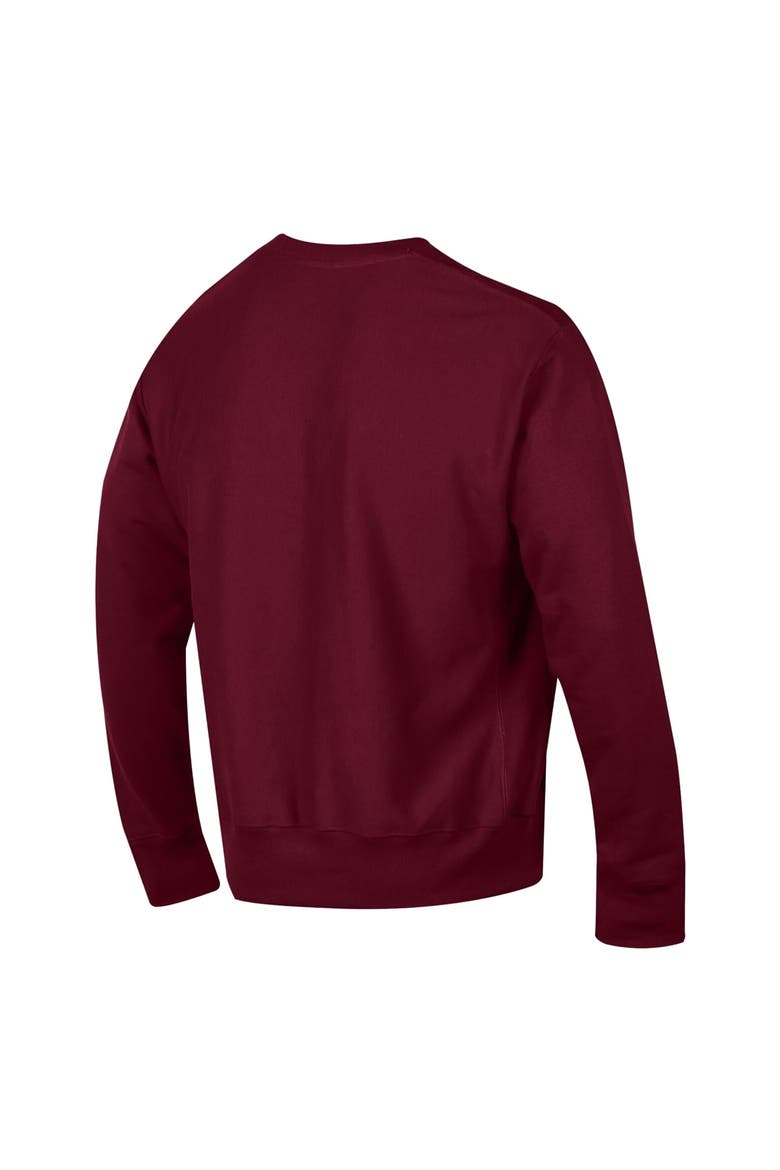 Men's Champion  Garnet South Carolina Gamecocks Relentless Reverse Weave Sweatshirt, Alternate, color, Garnet