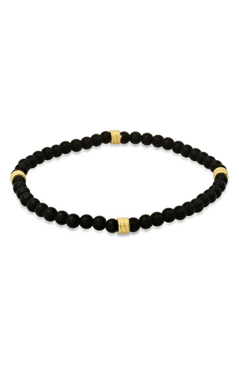 Lava Bead Stretch Bracelet