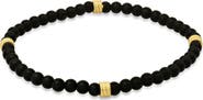 HMY JEWELRY Lava Bead Stretch Bracelet