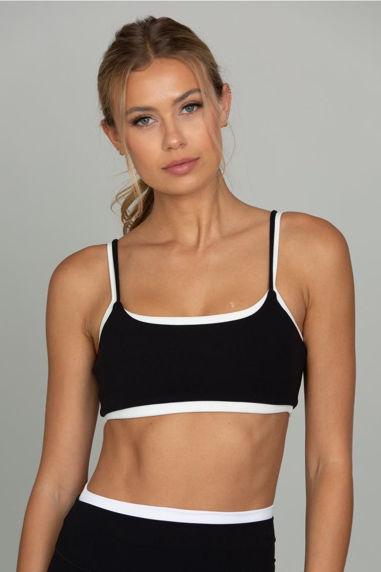 Double Layer StrydeForm Bra, Alternate, color, Black