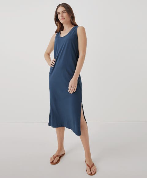 Organic Softspun Tank Midi Dress